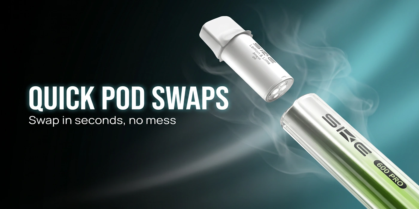 Quick Pod Swaps, No Mess