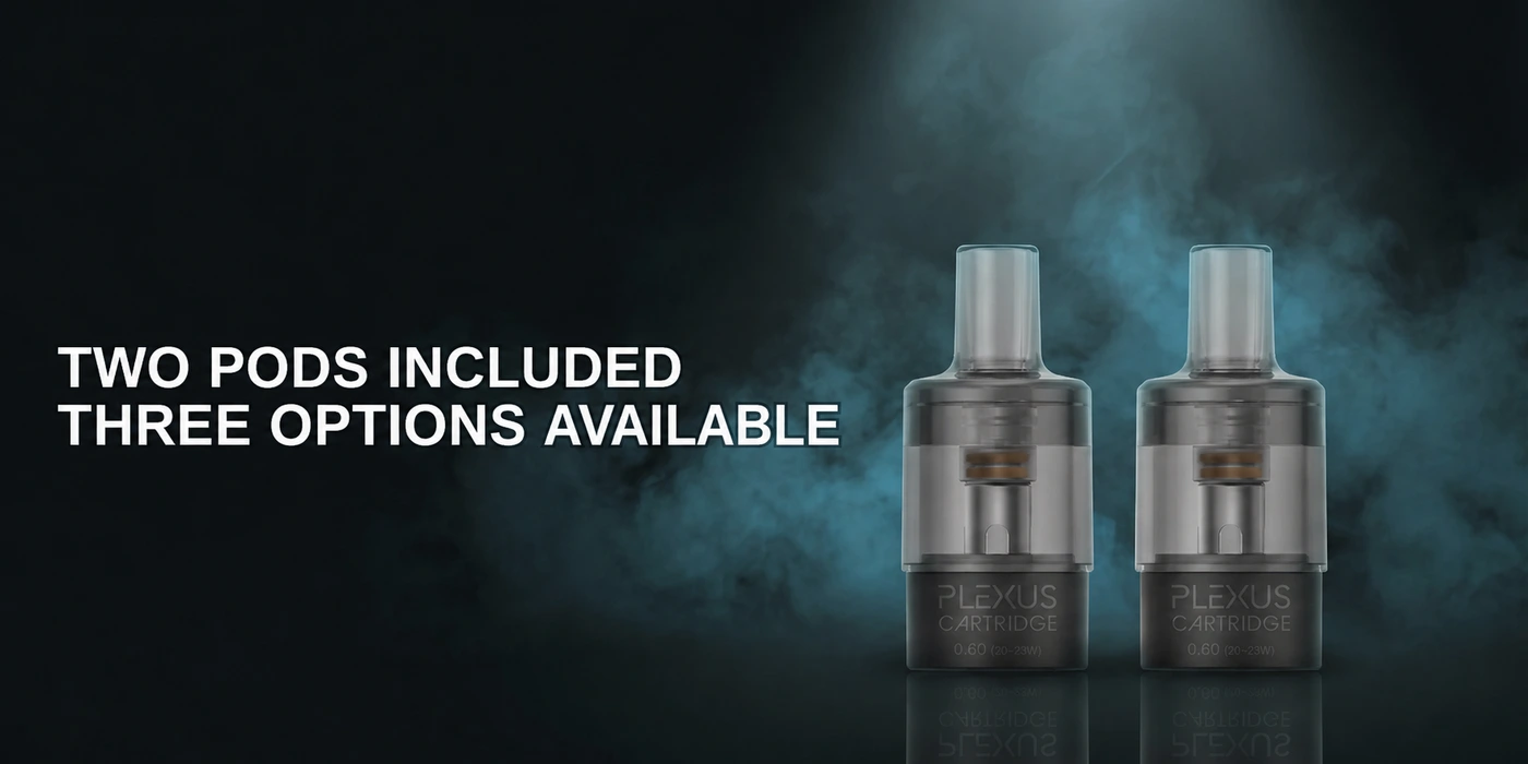 Two Pods Included, Three Options Available