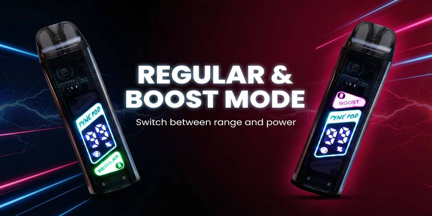 Boost Mode when you want more punch