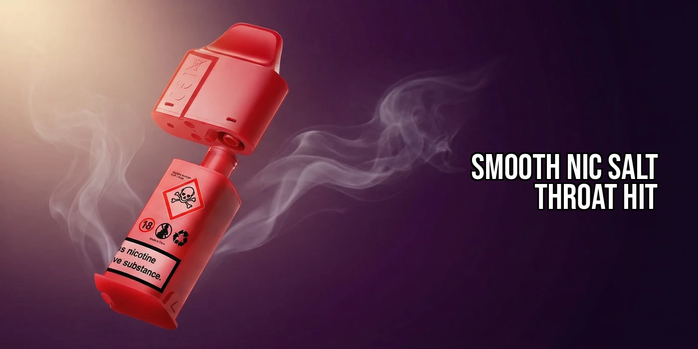 Smooth Nic Salt Throat Hit