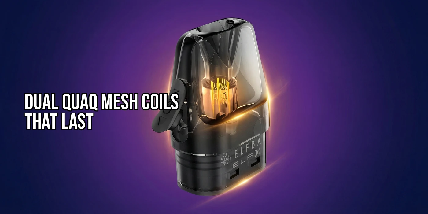 Dual QUAQ Mesh Coils That Last