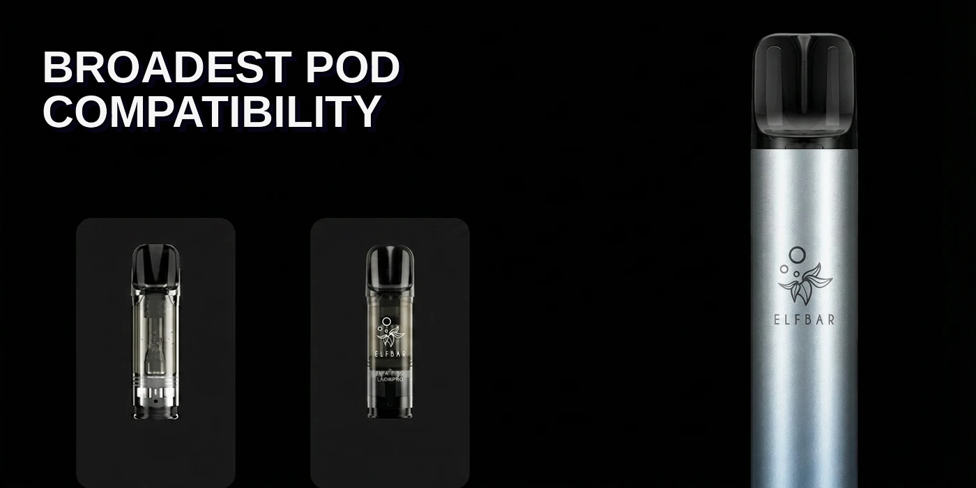 Broadest Pod Compatibility in the Elfa Range
