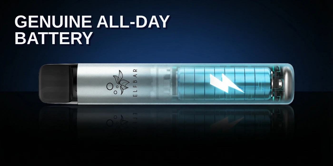Genuine All-Day Battery at 31g