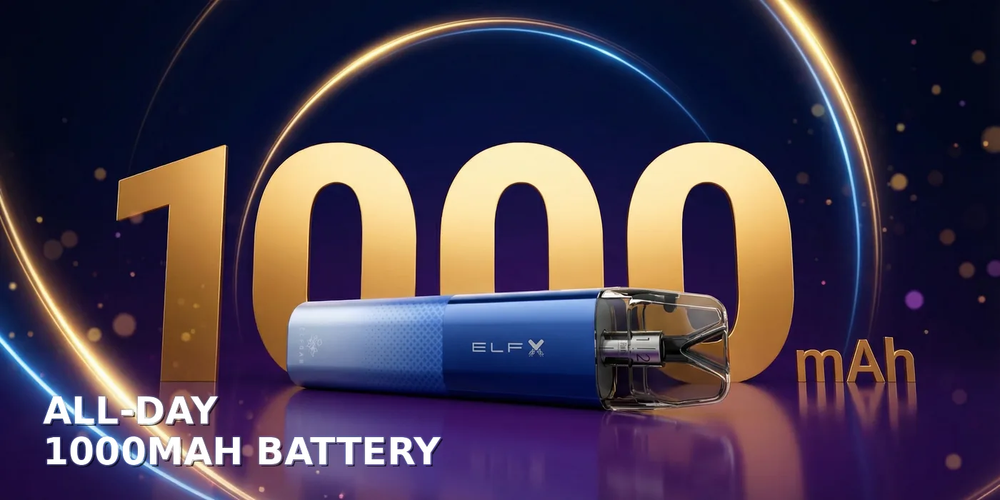 All-Day 1000mAh Battery