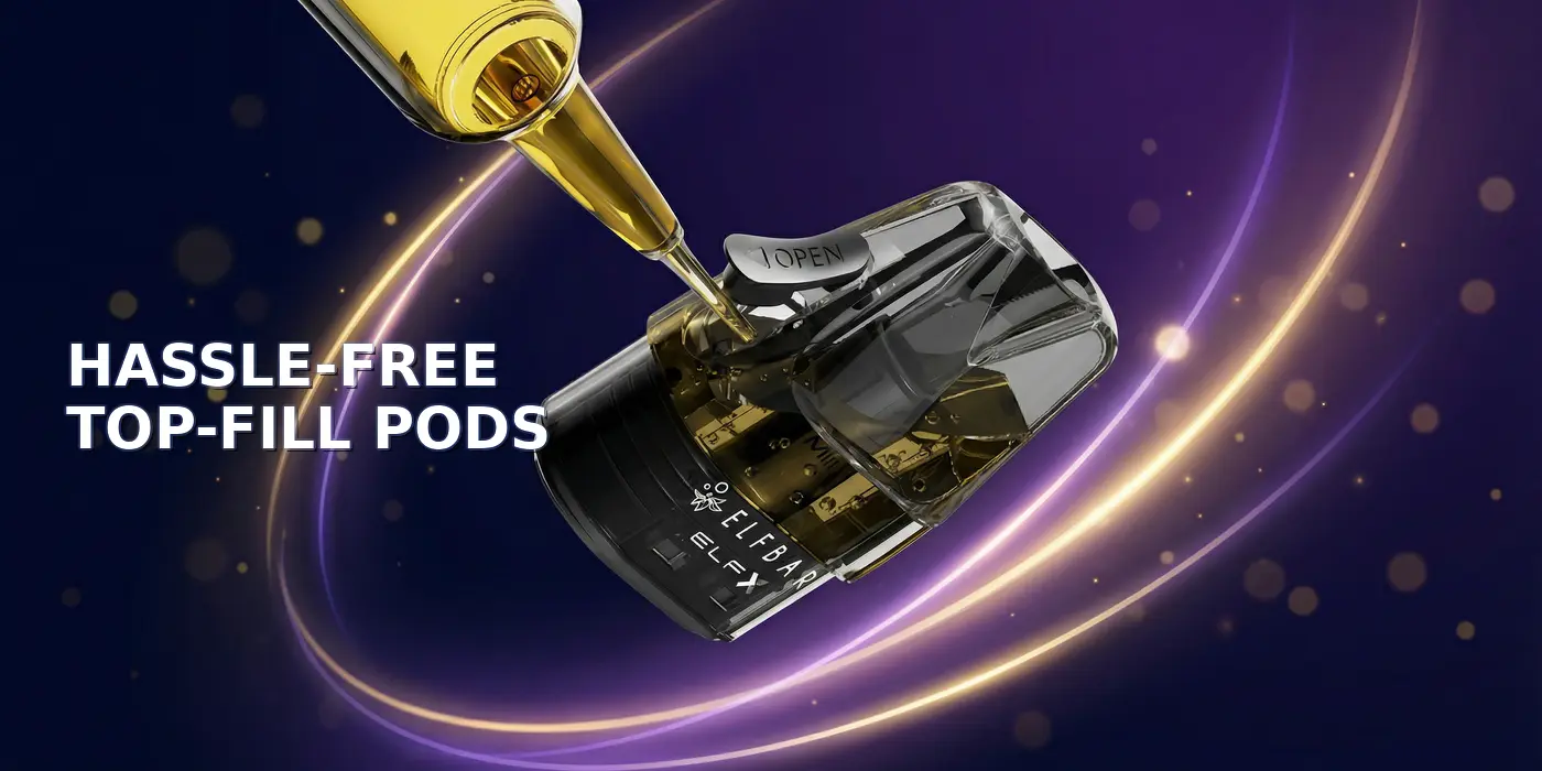 Hassle-Free Top-Fill Pods