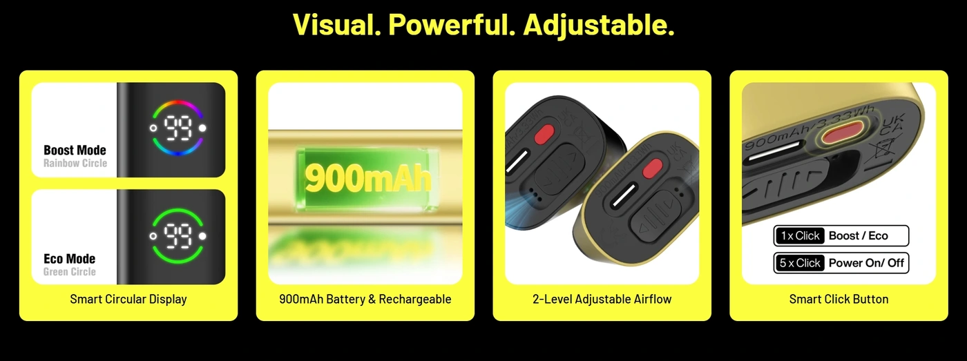 OXVA Tasteflex SL 12K Pod Kit