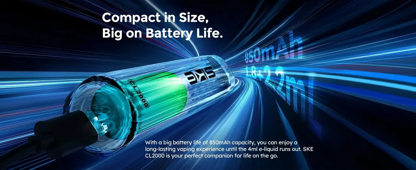SKE CL2000 Prefilled Pod Vape Kit