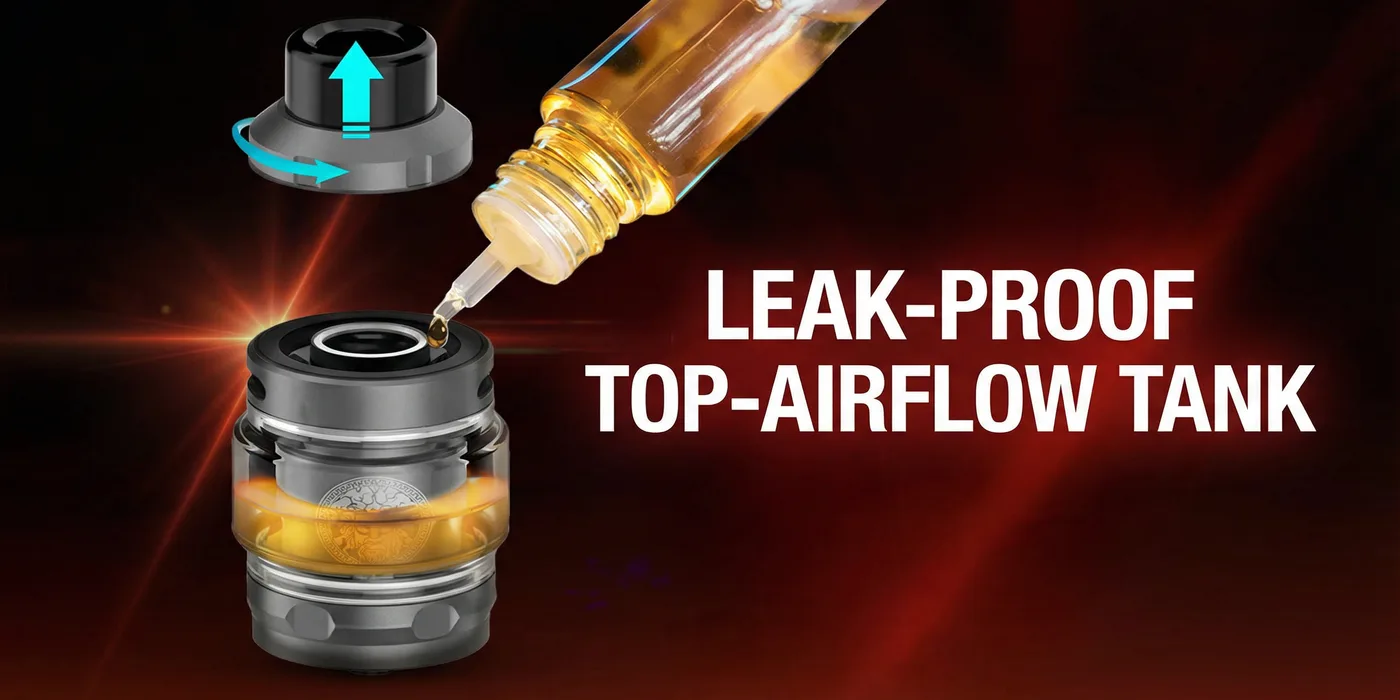Leak-Proof Top-Airflow Tank