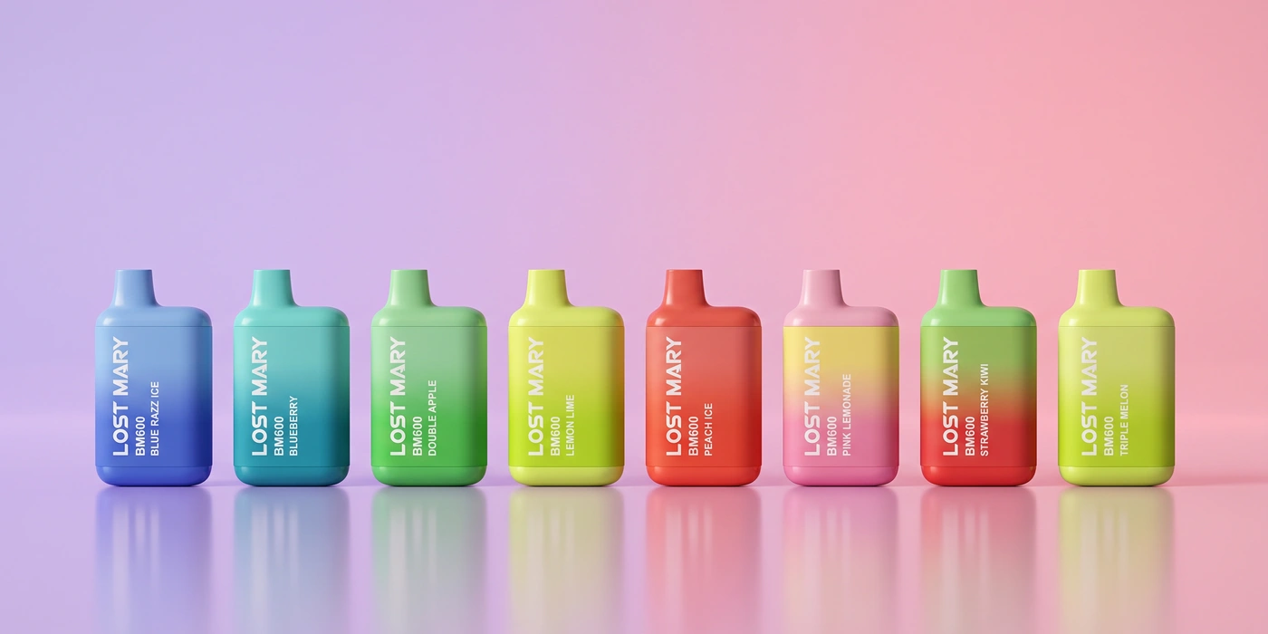 Lost Mary BM600 colour variants lineup