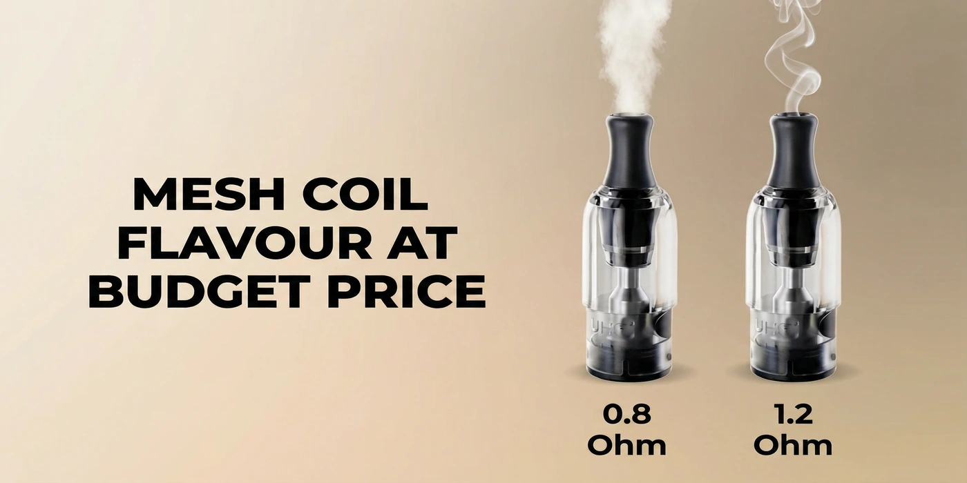 Mesh Coil Flavour at Budget Price
