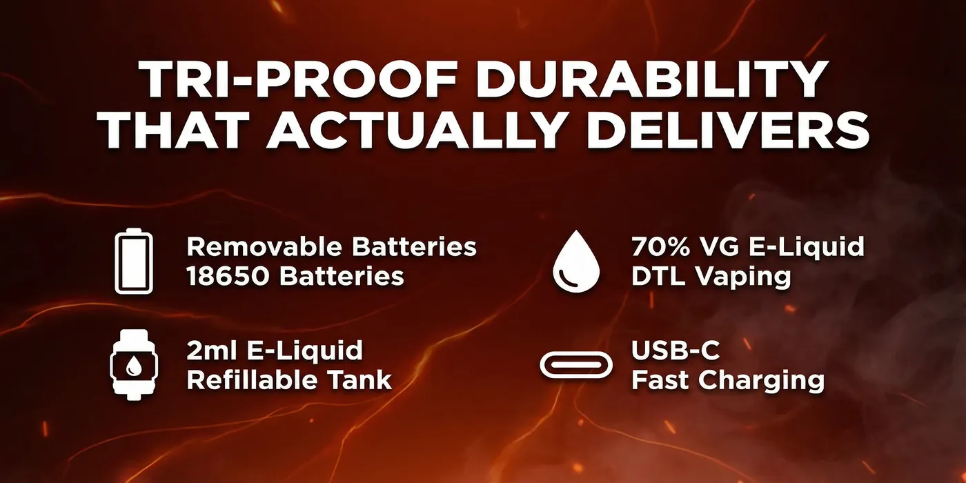 Tri-Proof Durability That Actually Delivers