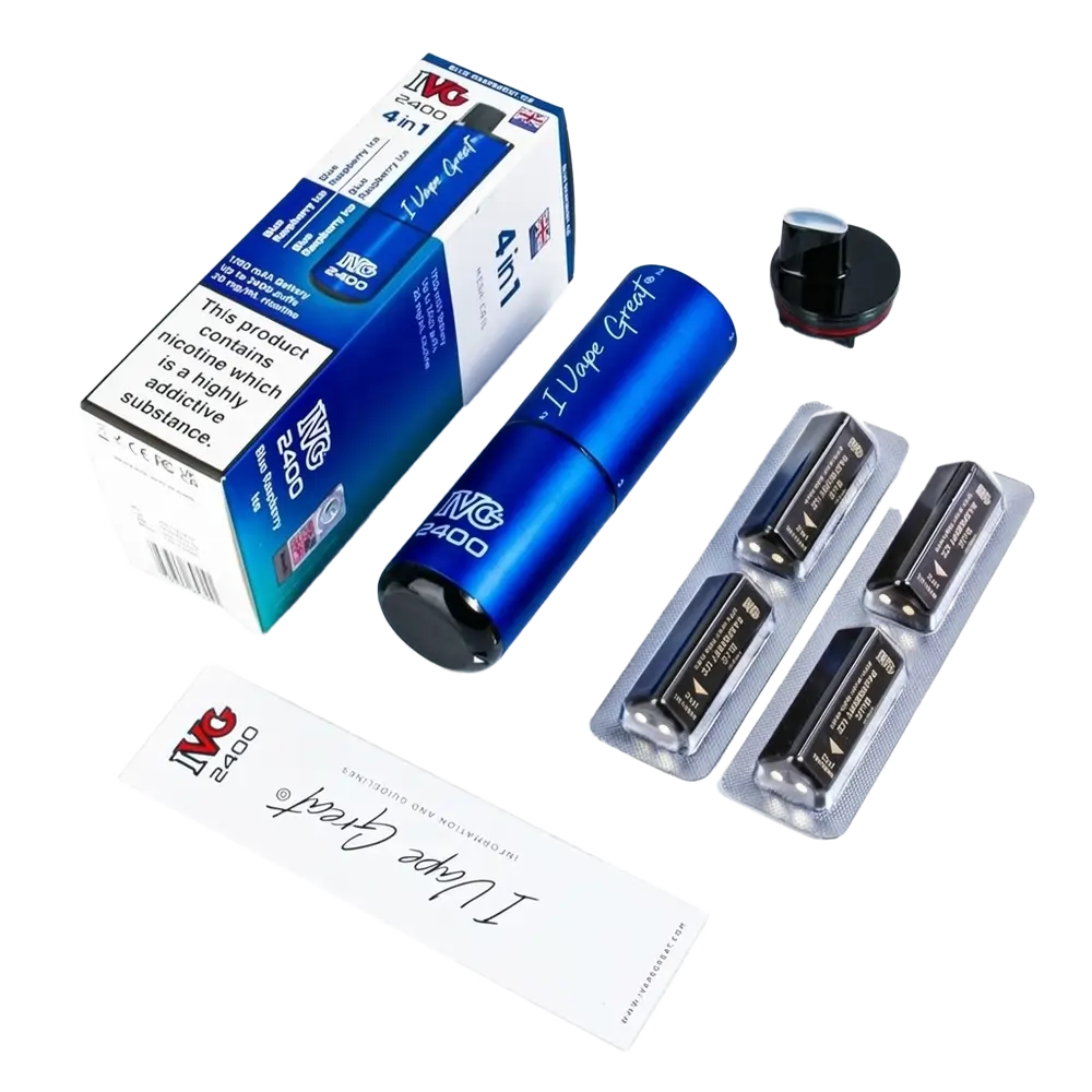 IVG 2400 Pod Kit What's in the Box