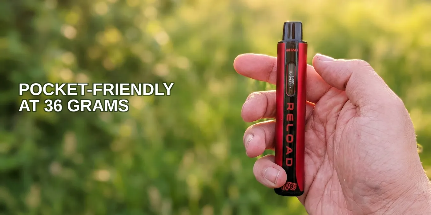 Pocket-Friendly at 36 Grams