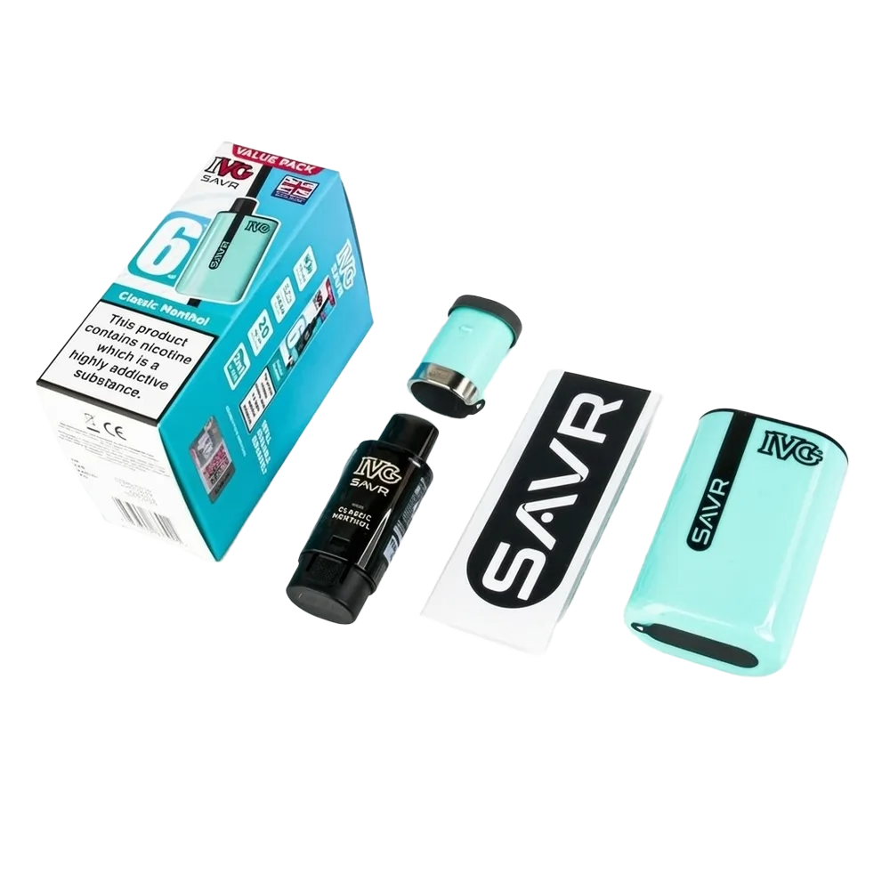 IVG Savr Pod Kit What's in the Box