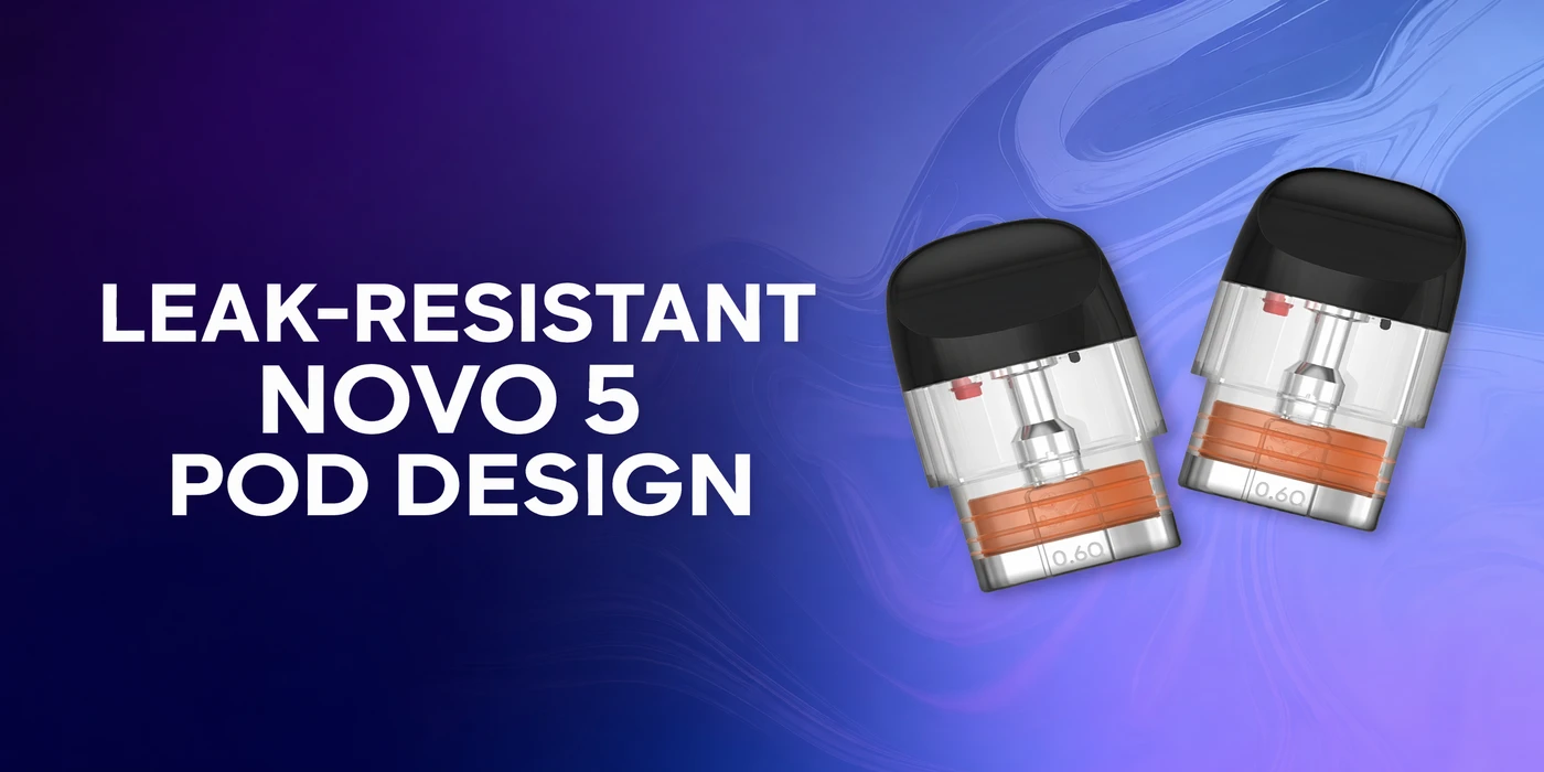 Leak-Resistant Novo 5 Pod Design