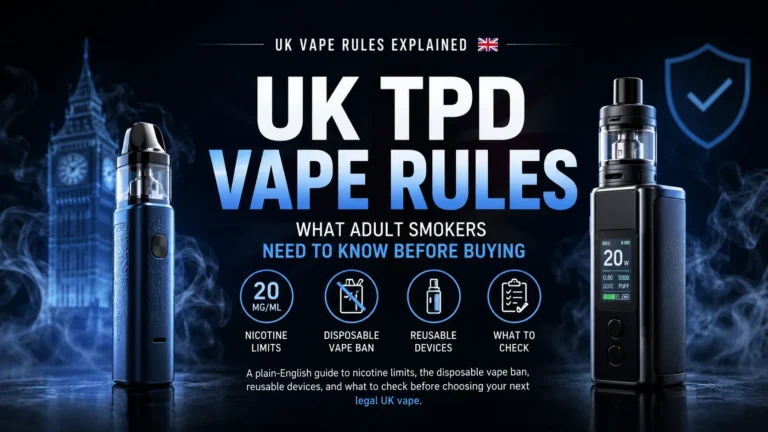 The Only UK Vape Rules Guide You Need in 2026