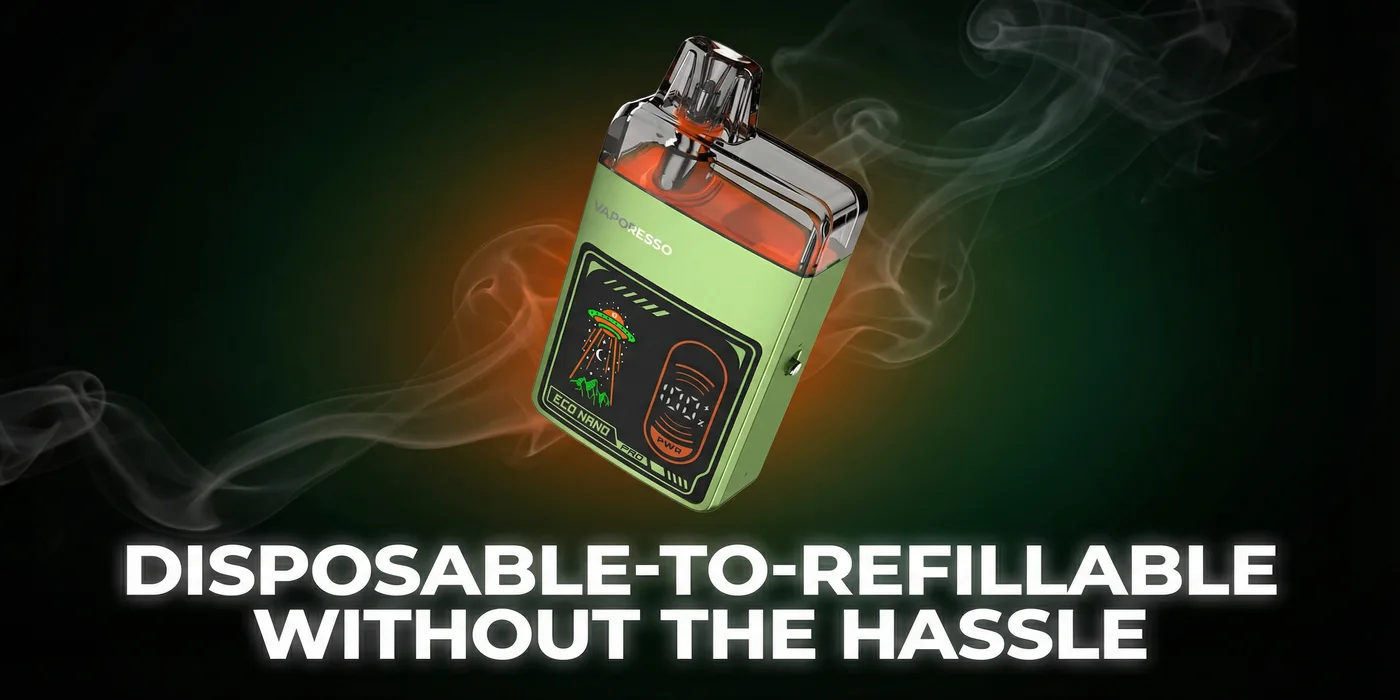 Disposable-to-Refillable Without the Hassle
