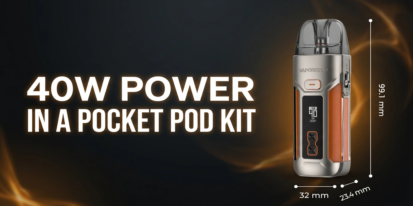 40W Power in a Pocket Pod Kit