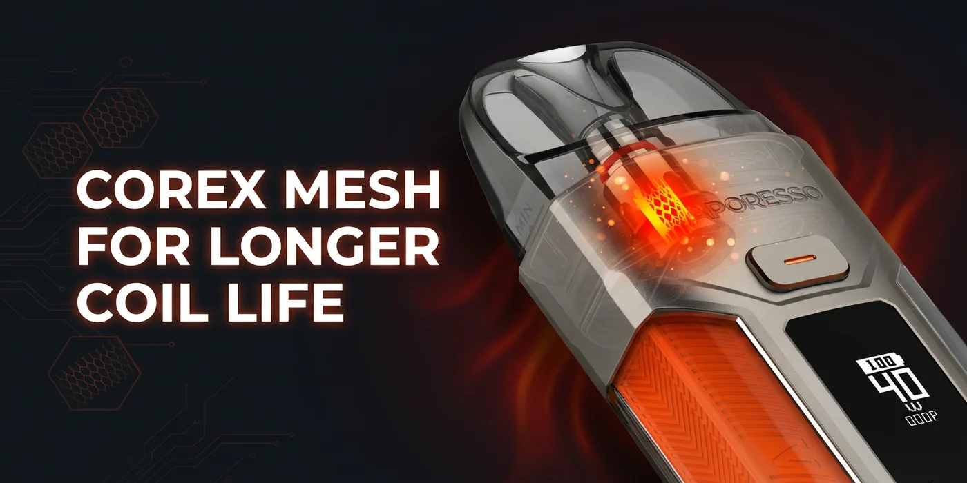 COREX Mesh for Longer Coil Life