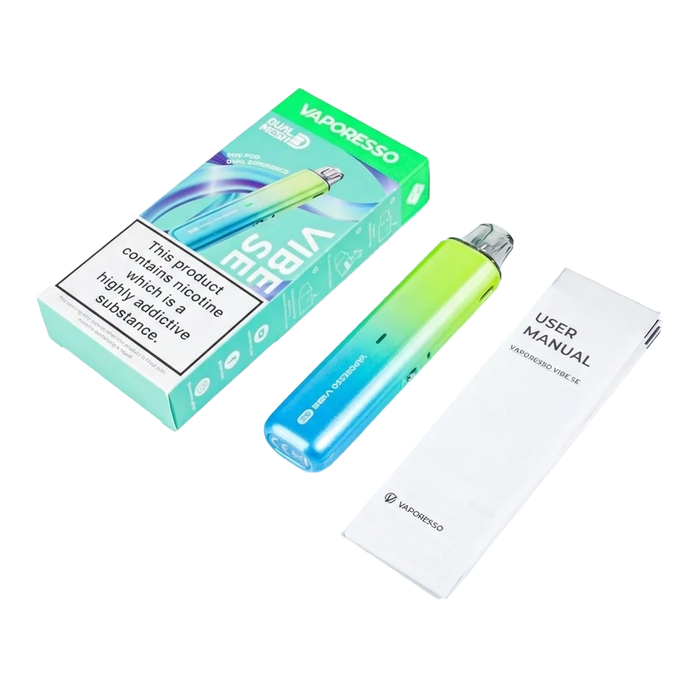 Vaporesso Vibe SE Vape Kit What's in the Box