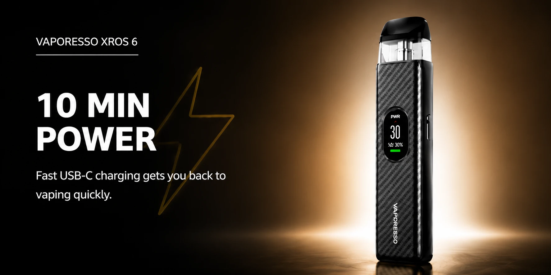 Vaporesso Xros 6 Vape Kit - 10 Min Power