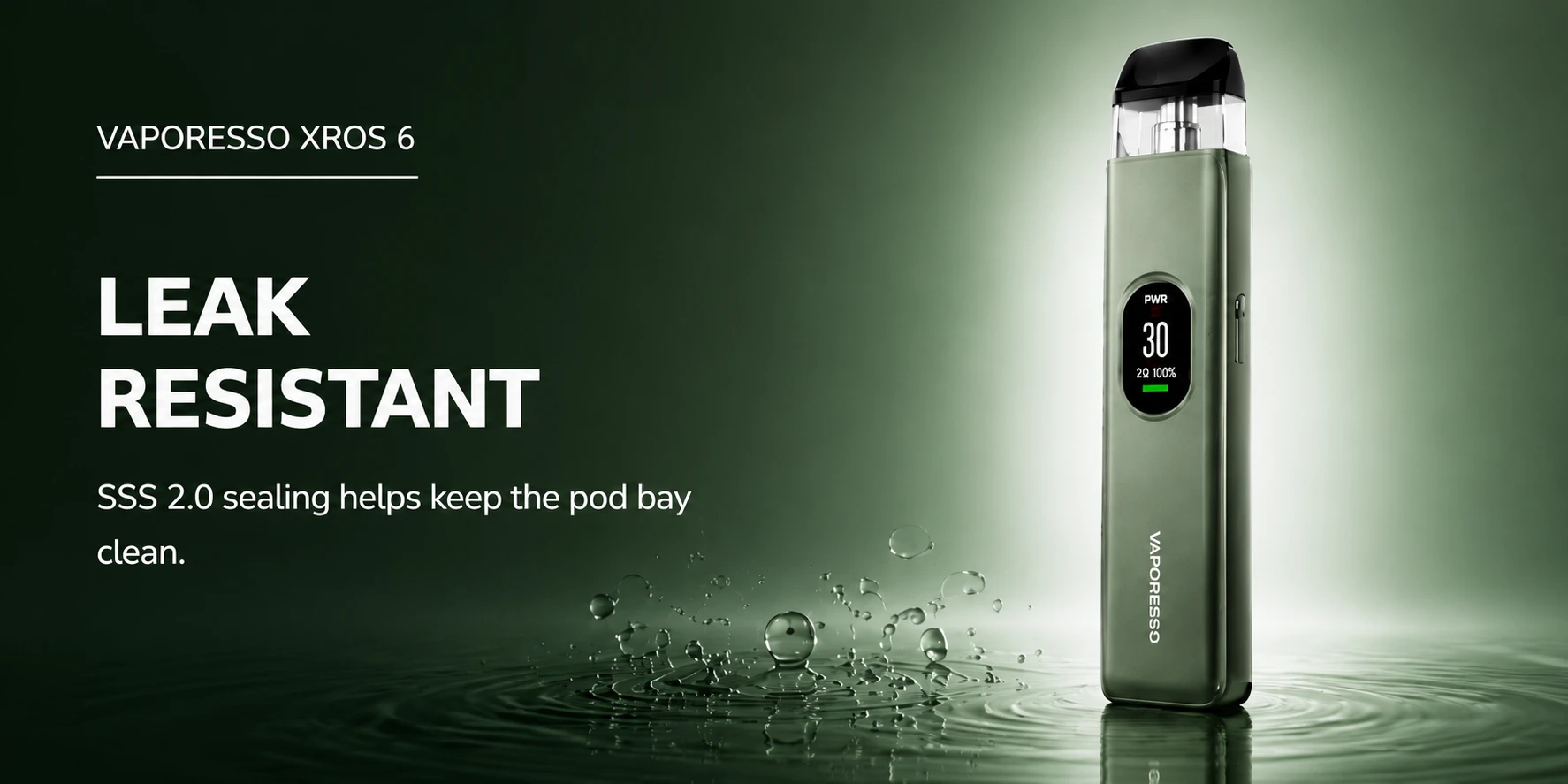 Vaporesso Xros 6 Vape Kit - Leak Resistant