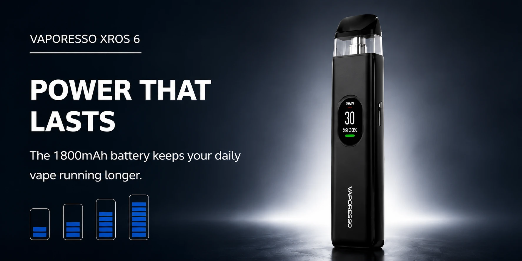Vaporesso Xros 6 Vape Kit - Power That Lasts