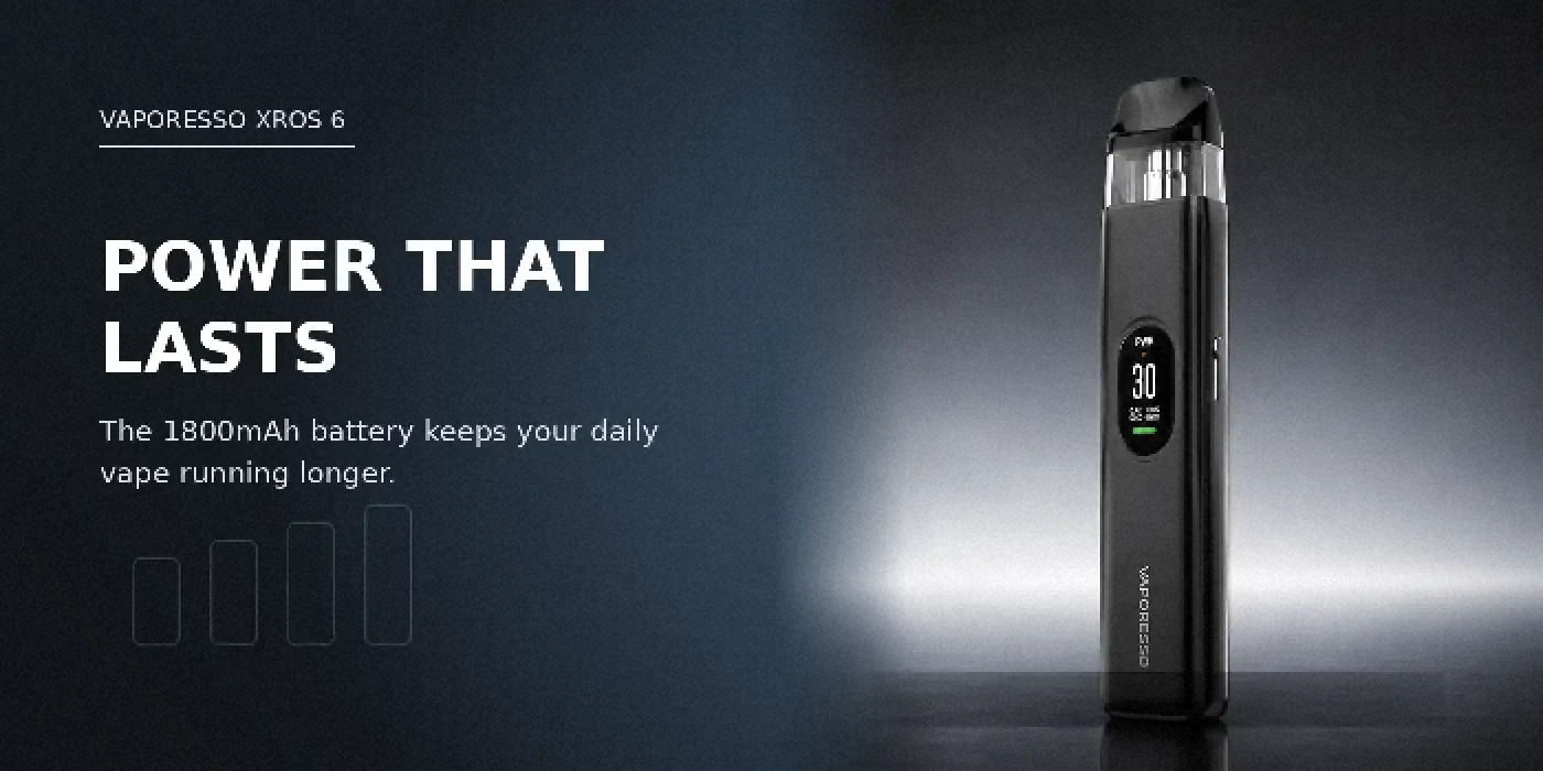 Vaporesso Xros 6 Vape Kit - Power That Lasts