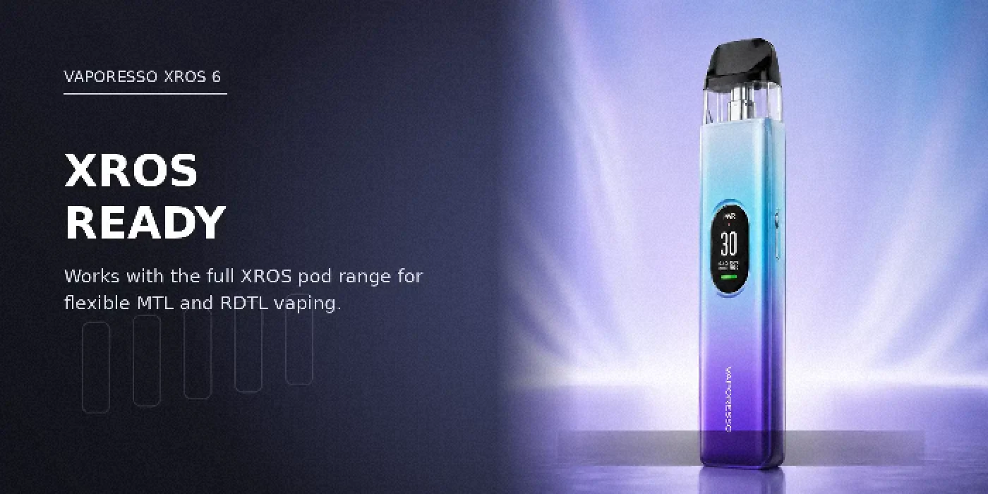 Vaporesso Xros 6 Vape Kit - XROS Ready