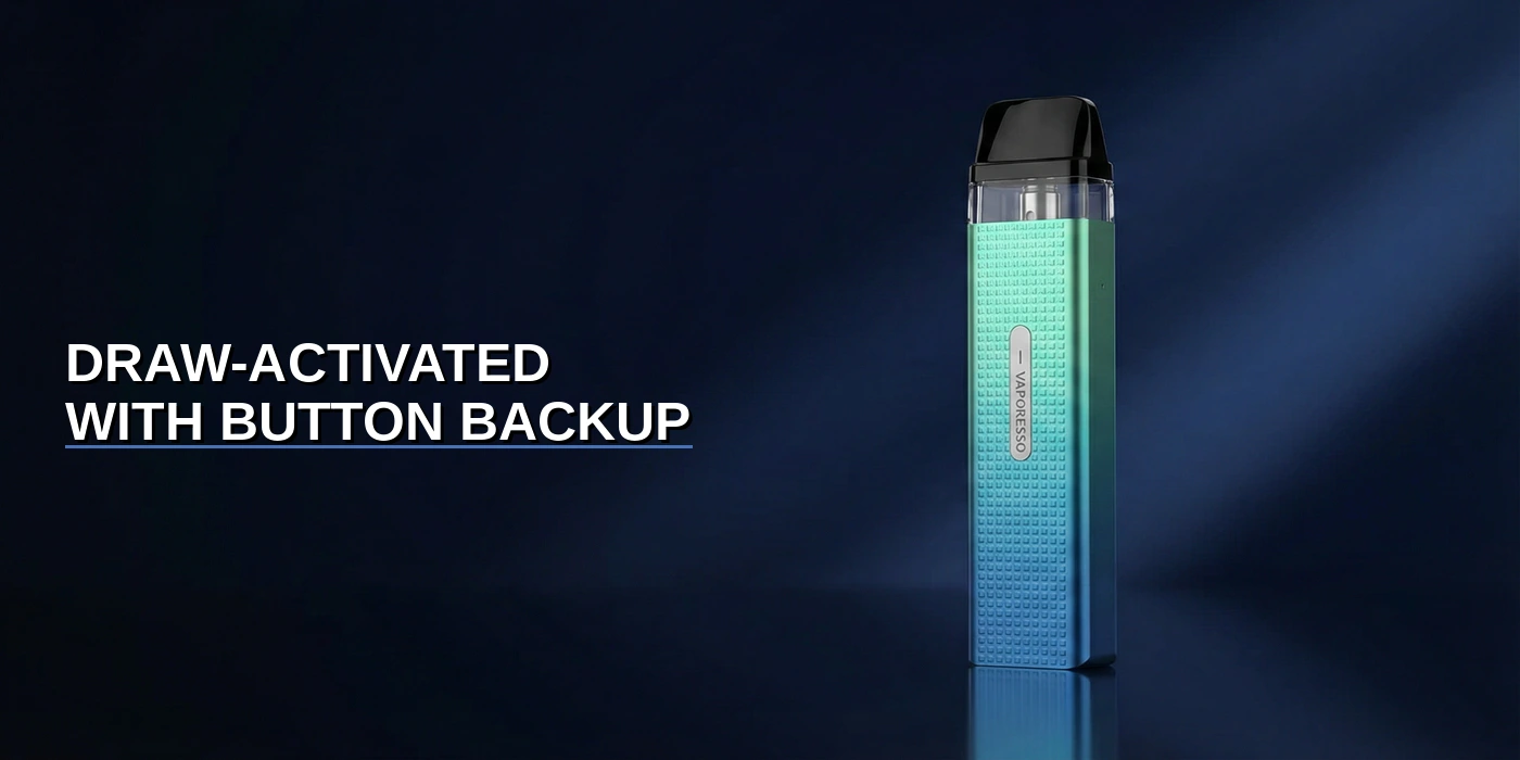 Draw-Activated With Button Backup