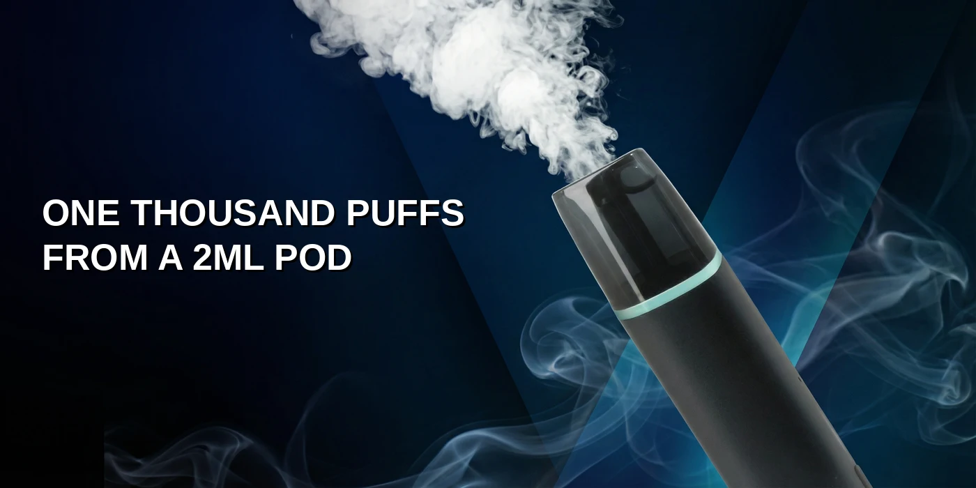 One Thousand Puffs from a 2ml Pod