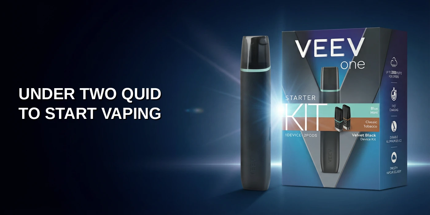 Under Two Quid to Start Vaping