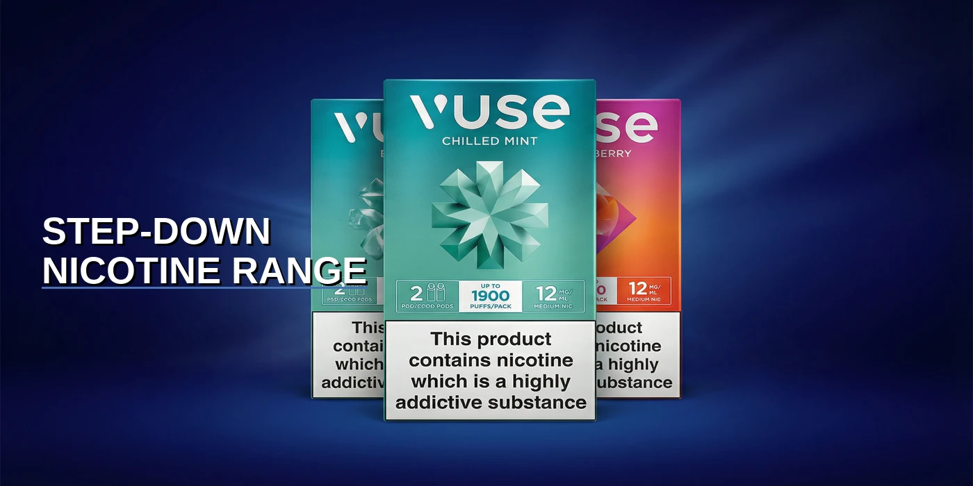 Step-Down Nicotine Range