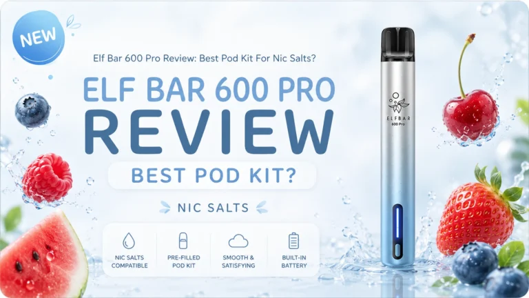 Elf Bar 600 Pro Prefilled Pod Kit