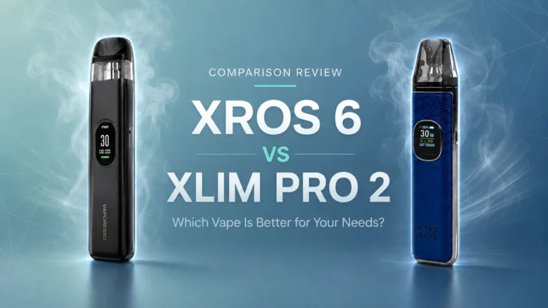 Vaporesso XROS 6 vs OXVA XLIM Pro 2