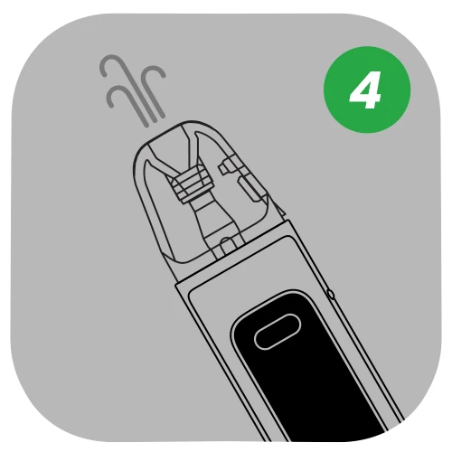 OXVA XLIM Pro 3 how to use step 4