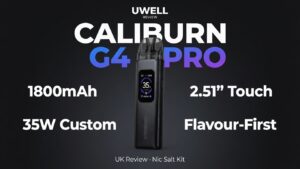 Uwell Caliburn G4 Pro Review: Is It the Best Pod Kit Under £25?
