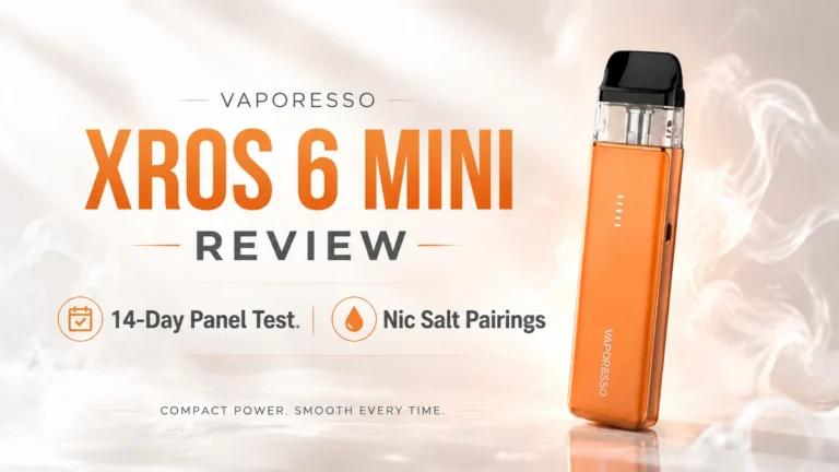 vaporesso-xros-6-mini-review
